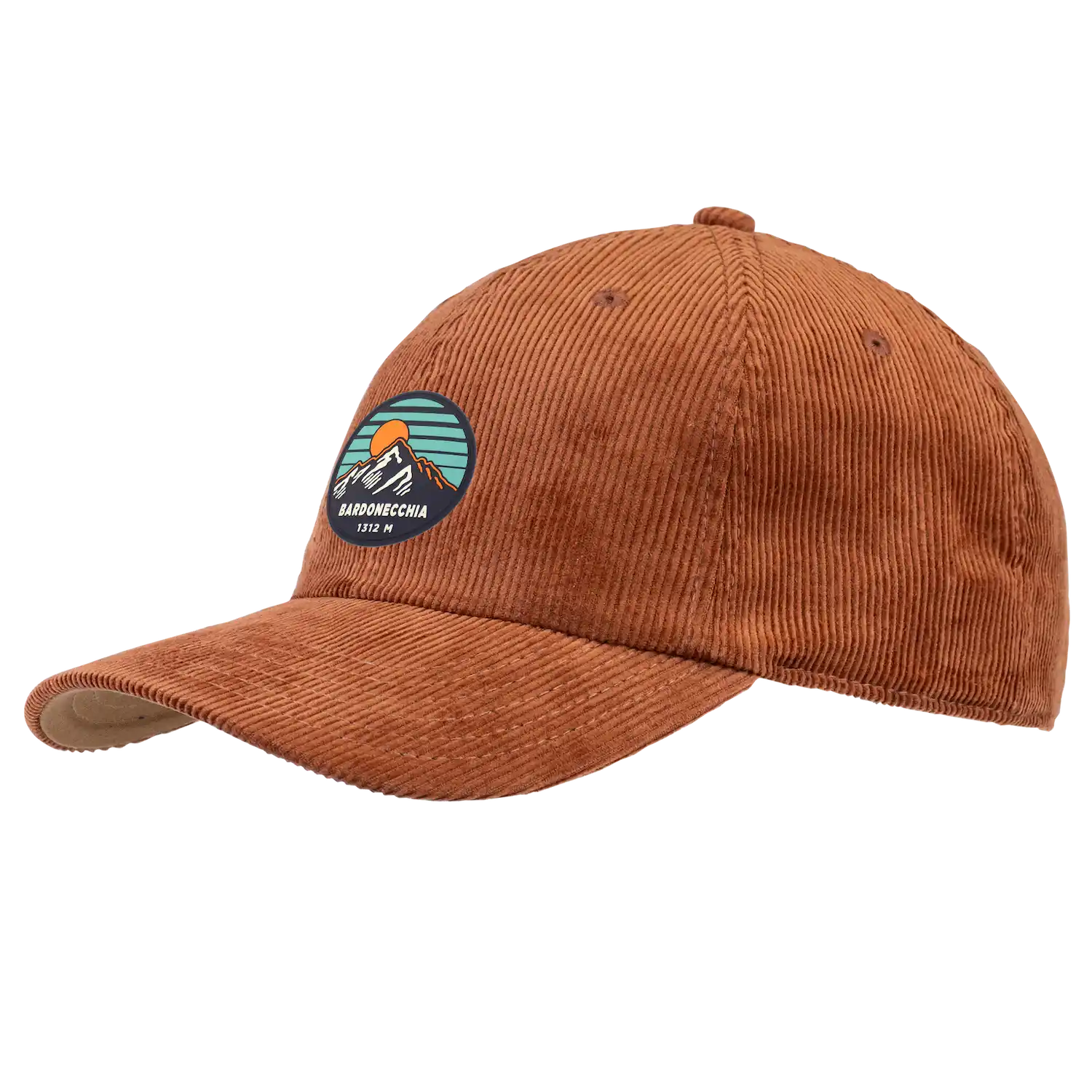 Vakosametti sametti lippis kumilogolla omalla logolla – Corduroy Kupari 4440 coFEE