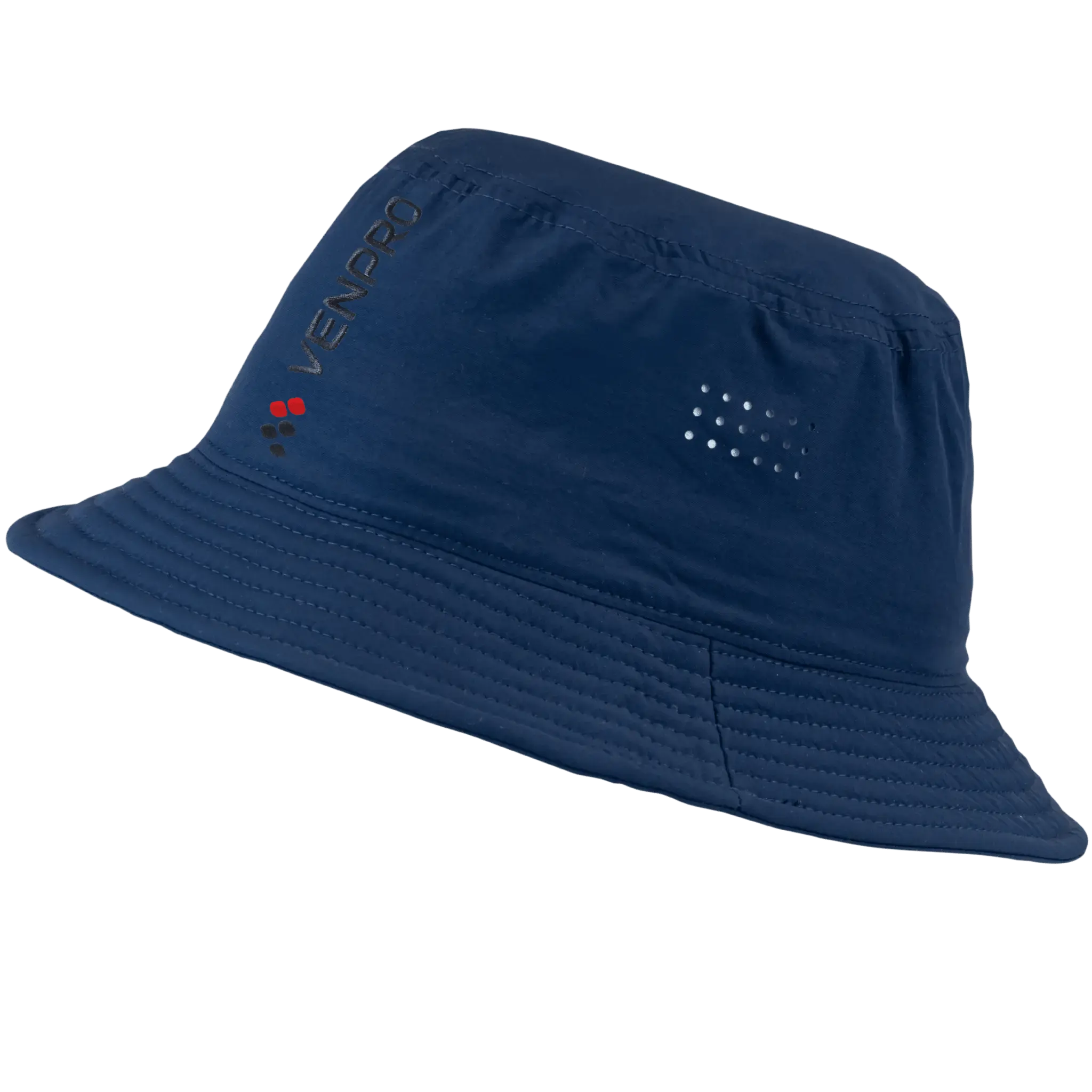 Kalastajanhattu brodeerattu logo – navy