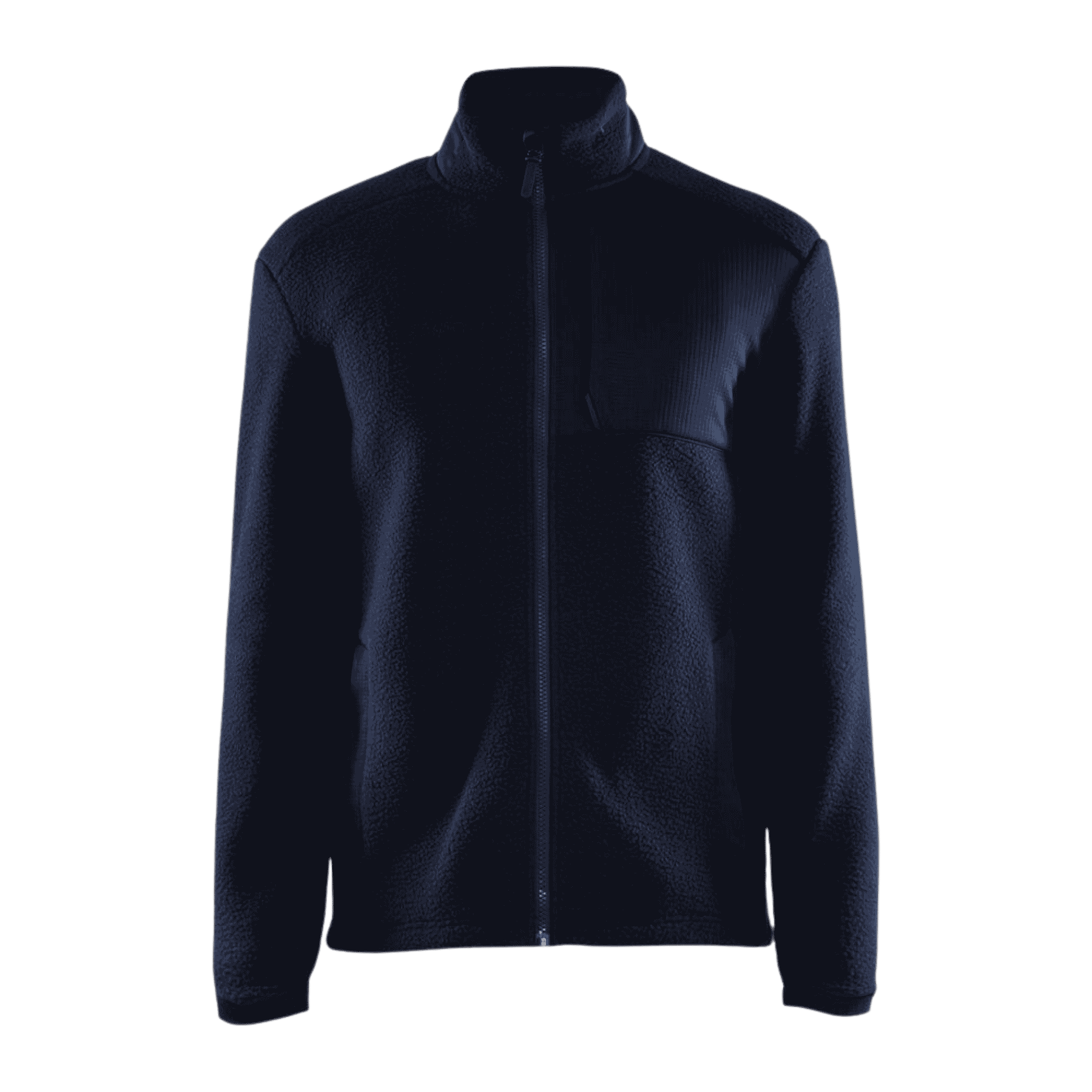 Craft ADV Explore Pile Fleece Jacket M Blaze-Black – lämmin miesten teddy-fleecetakki yrityskäyttöön