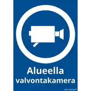 Alueella valvontakamera kyltti ilmainen lataus.