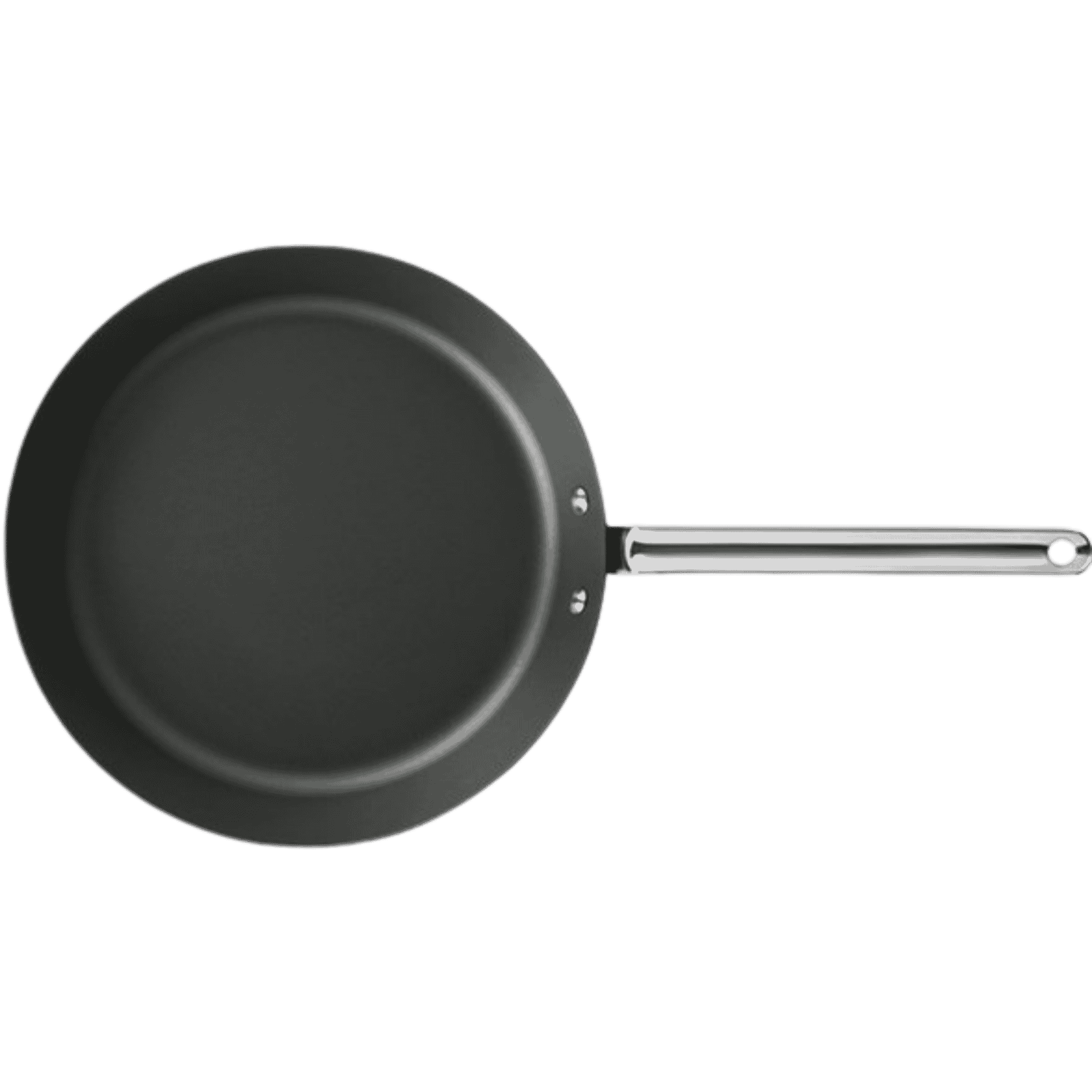 Scanpan Black Iron hiiliteräspannun pinta, joka kehittää luonnollisen patinan