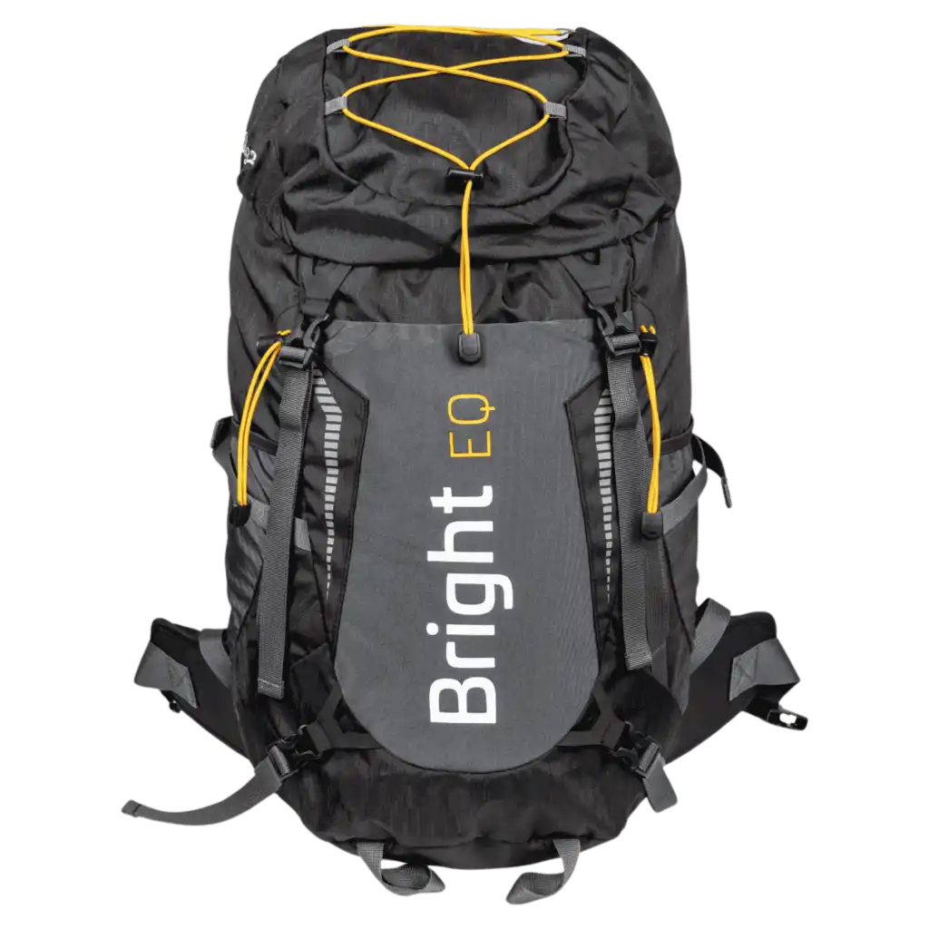 Harmaa Bright Equipment Tour 32L retkireppu edestä – käytännöllinen henkilöstölahja