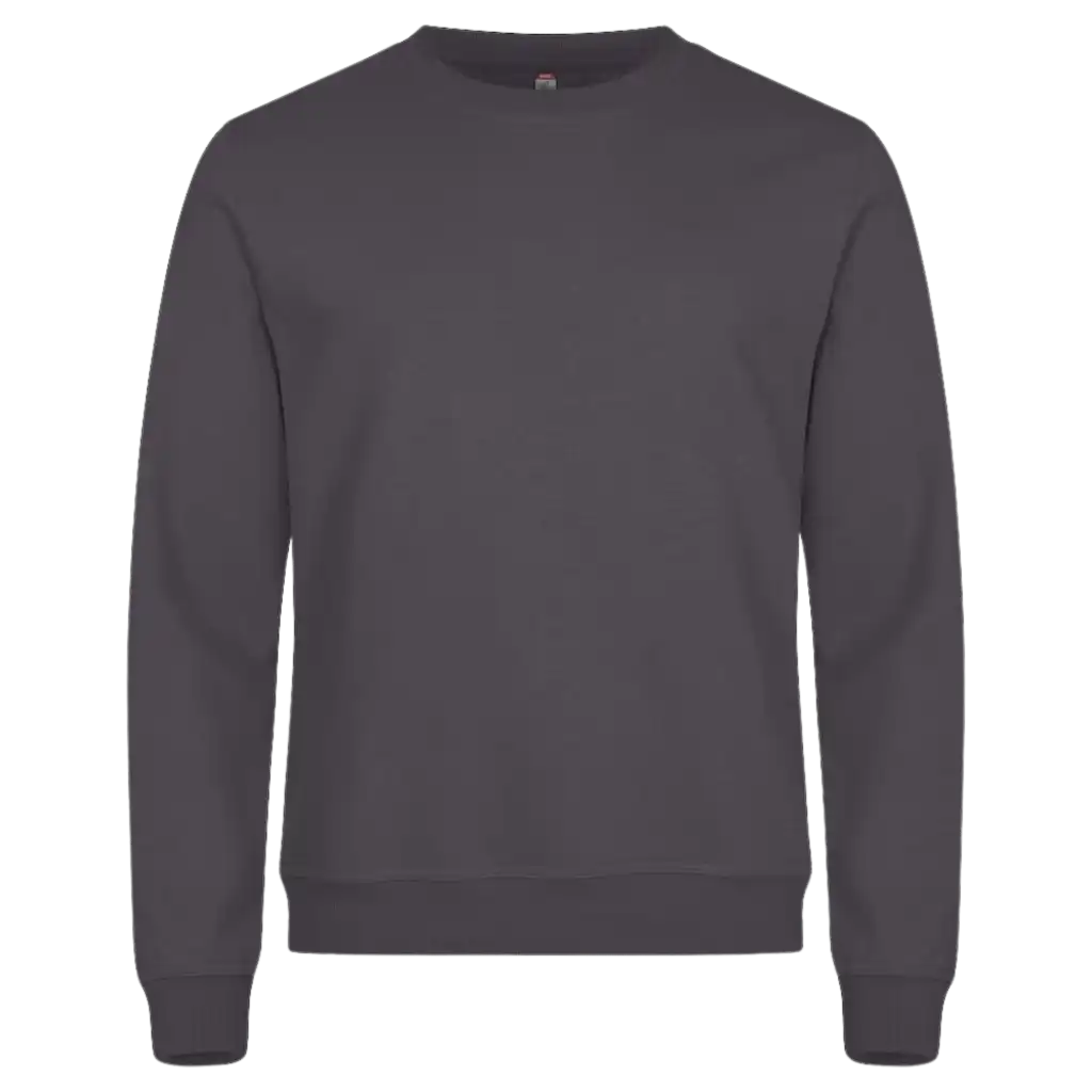 Miami Roundneck metallin harmaa college omalla yrityksen logolla-ZigiZagi