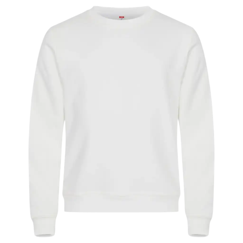 Miami Roundneck Offwhite college omalla yrityksen logolla-ZigiZagi