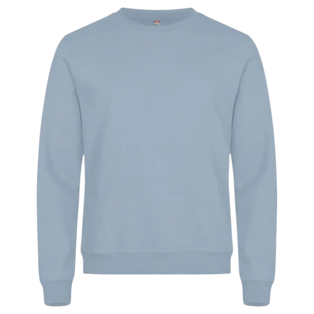 Miami Roudneck soft blue ollege omalla yrityksen logolla-ZigiZagi
