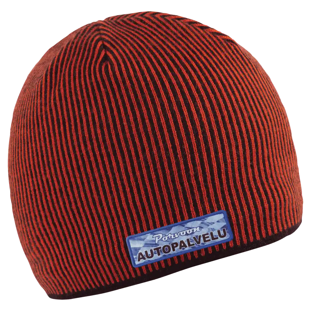 Stripe Pipo omalla logolla (coFEE 3013) - Väri oranssi kangasmerkki logo