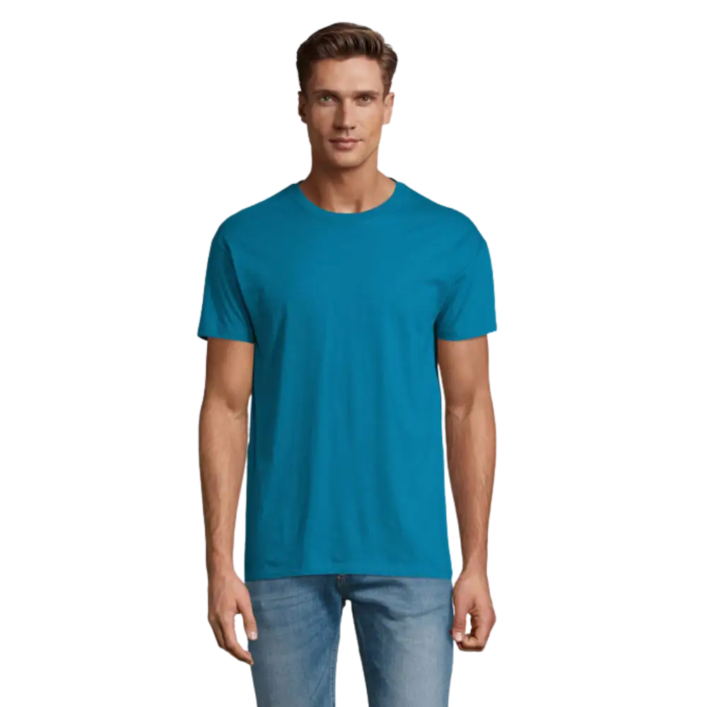 Regent T-Paita omalla logolla kampanja. 100kpl logolla 5.95€/kpl - Duck Blue - 235 / L - T-paidat