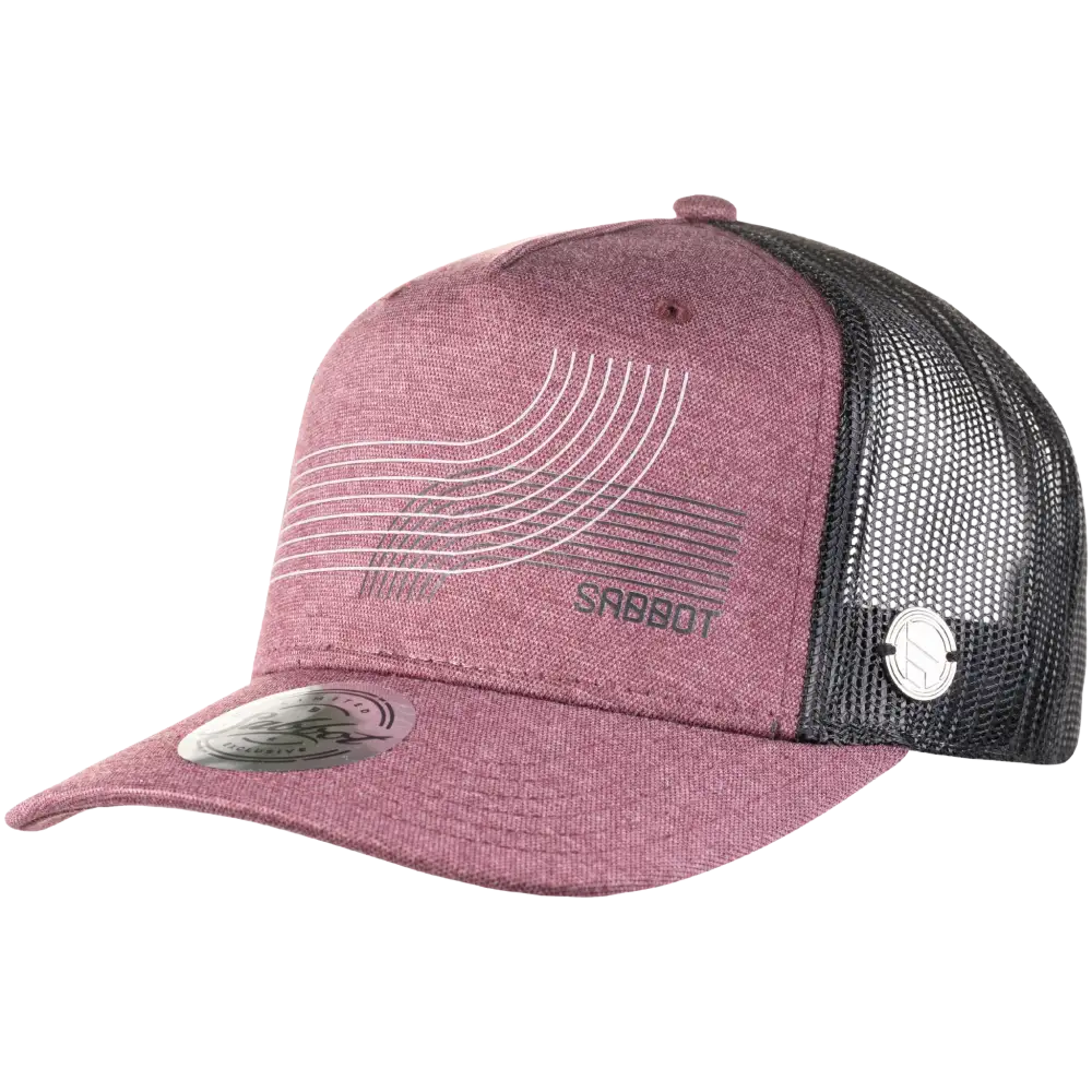 SABBOT SNAP CURVED-Burgundy-ZigiZagi