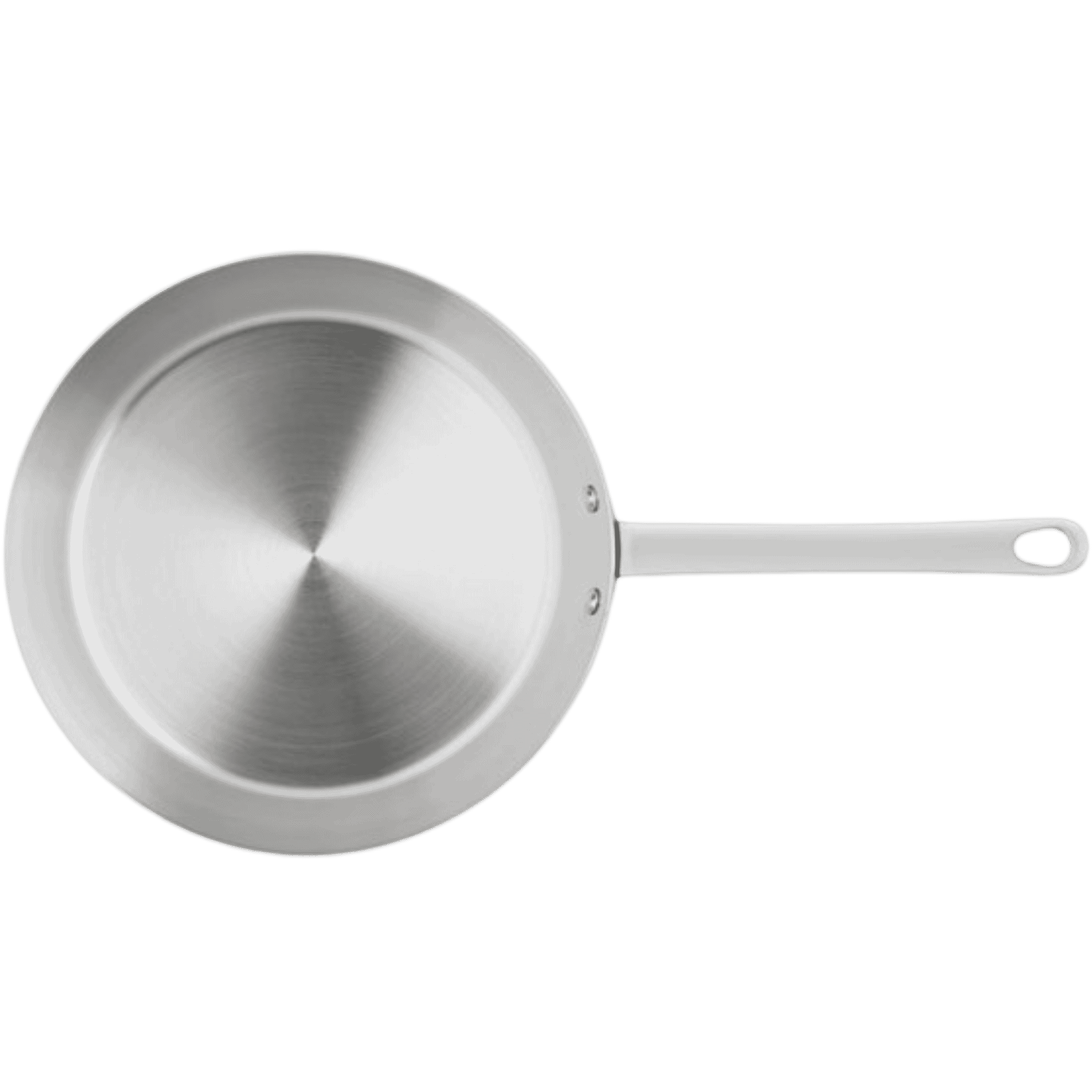 Pyöreä Scanpan Maitre D' kuparipaistinpannu (24-28cm) arvolahjaksi ylhäältä kuvattuna