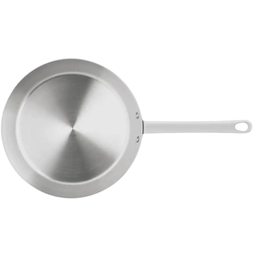 Pyöreä Scanpan Maitre D' kuparipaistinpannu (24-28cm) arvolahjaksi ylhäältä kuvattuna