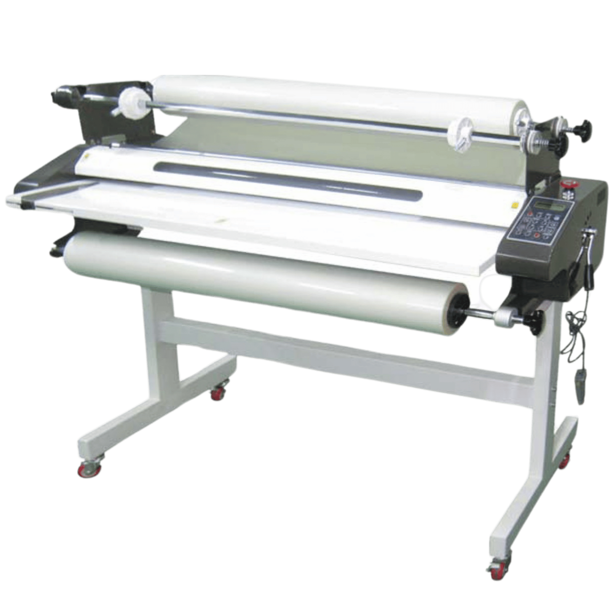 Zigi Pro Multi Laminator 1120 laminointikone jalustalla suurikokoisten piirustusten, työkuvien ja kuvien laminointiin