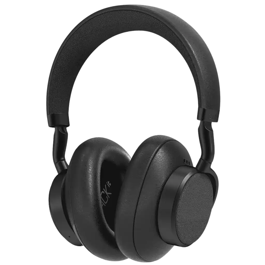 Mustat SACKit Touch 400 Hybrid ANC -vastamelukuulokkeet premium-lahjaksi