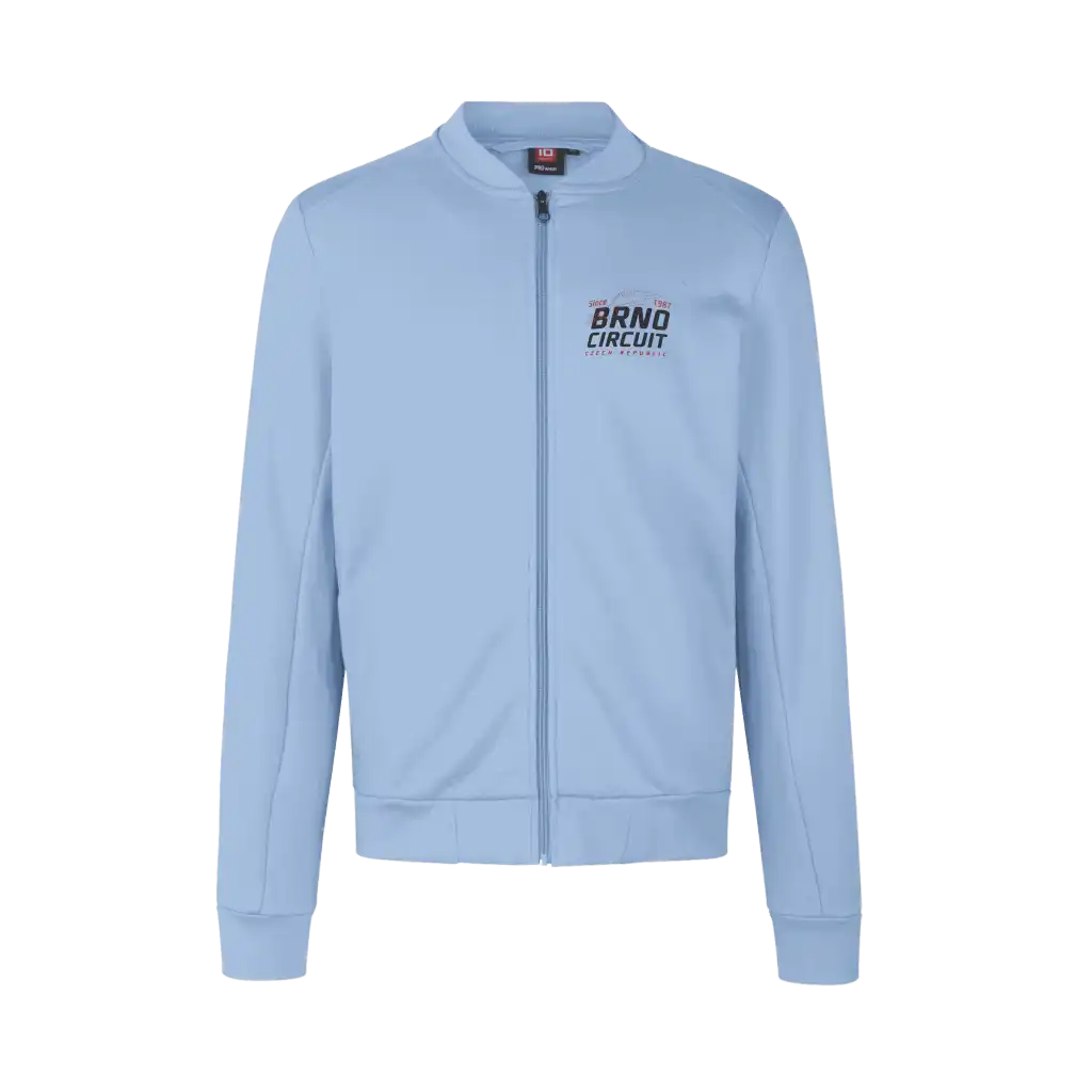 PRO Wear CARE cardigan college takki omalla logolla-Light Blue-ZigiZagi