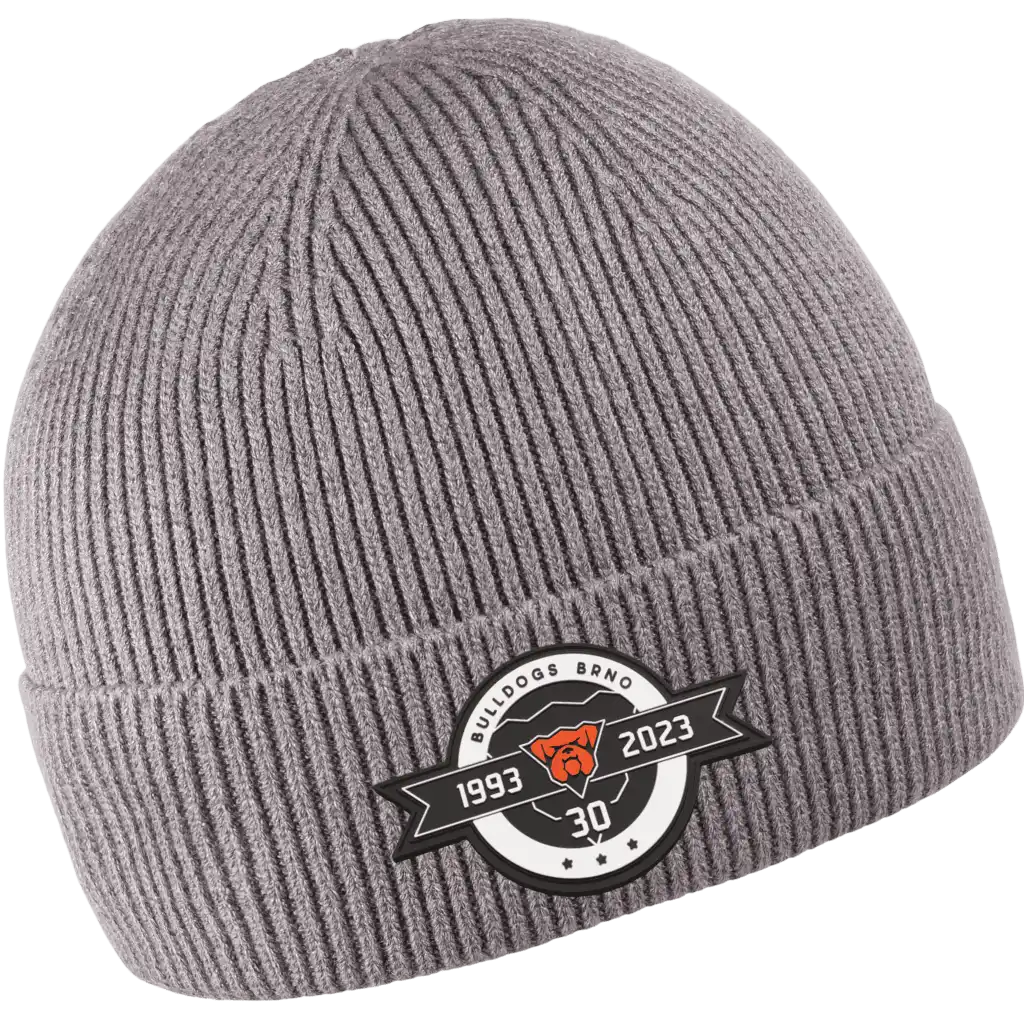 Viskoosipipo harmaa omalla kumimerkki logolla.