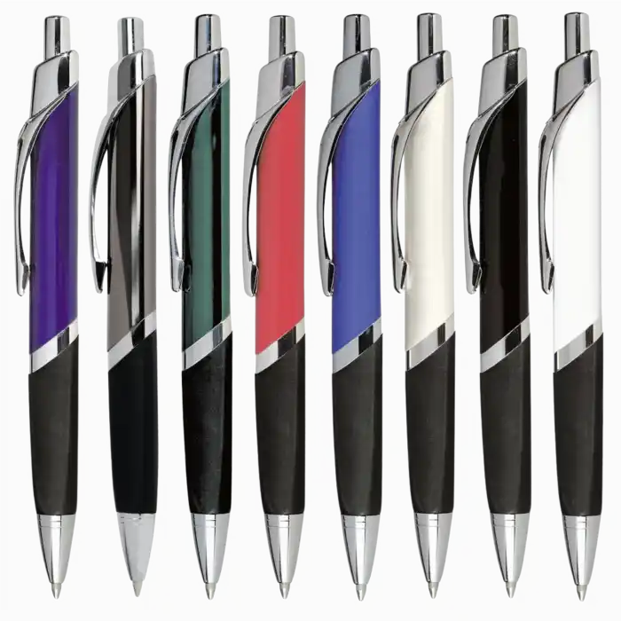 Bermuda  metallikynät omalla logolla – vihreä, liila, tummansininen, titaani, valkoinen, sininen metallic, punainen metallic, musta kiiltävä ja hopea metallic