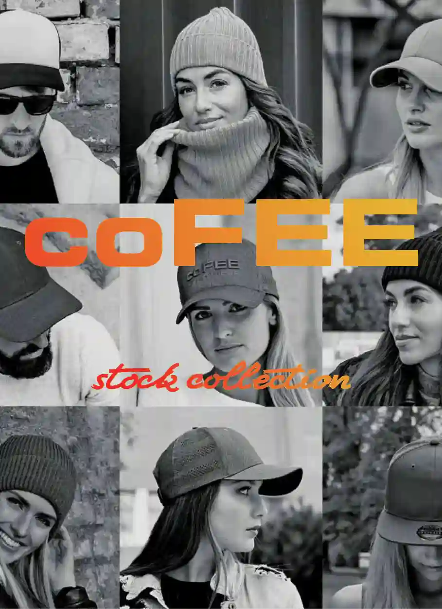 coFEE varastolippikset ja pipot -kuvaston kansi