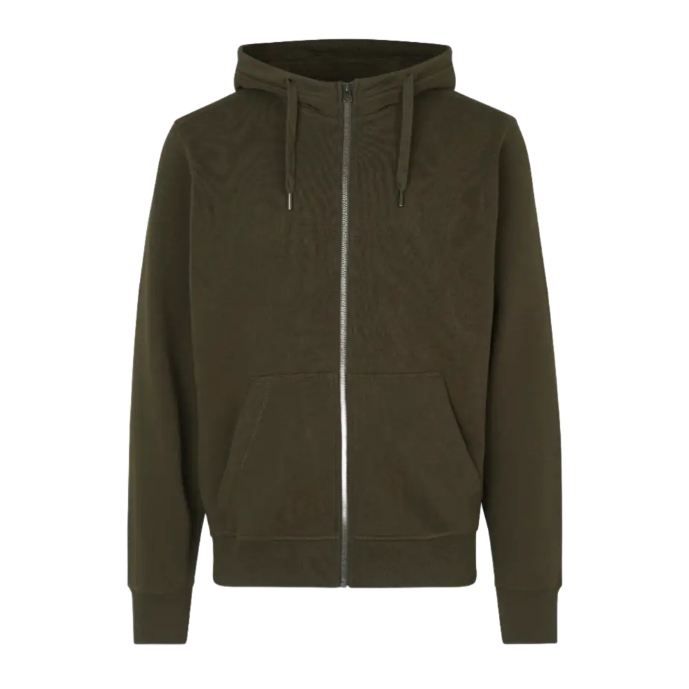ID CORE HUPPARI 0638 omalla logolla-Olive-ZigiZagi