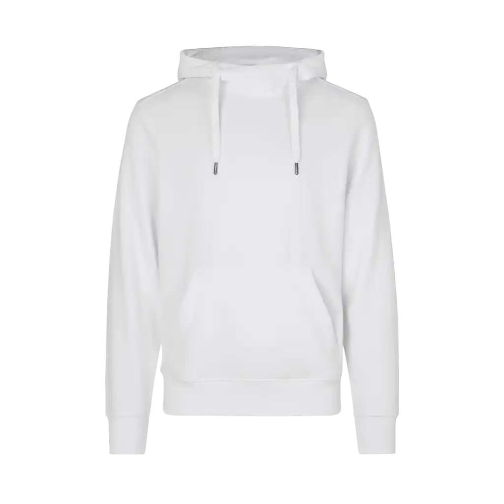 Huppari omalla logolla-ID CORE 
 valkoinen-ZigiZagi