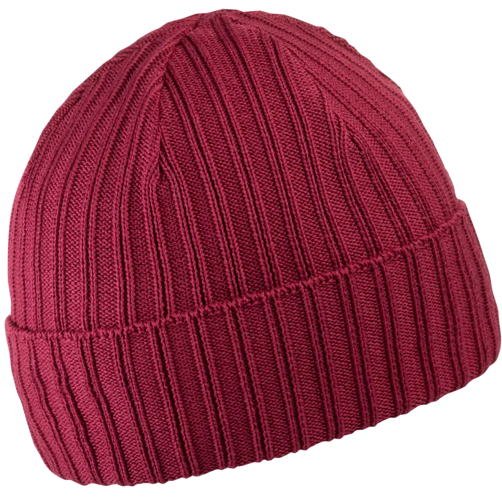 Cotton Band puuvillapipo burgundy omalla logolla - Mainospipo - Zigi Zagi Oy