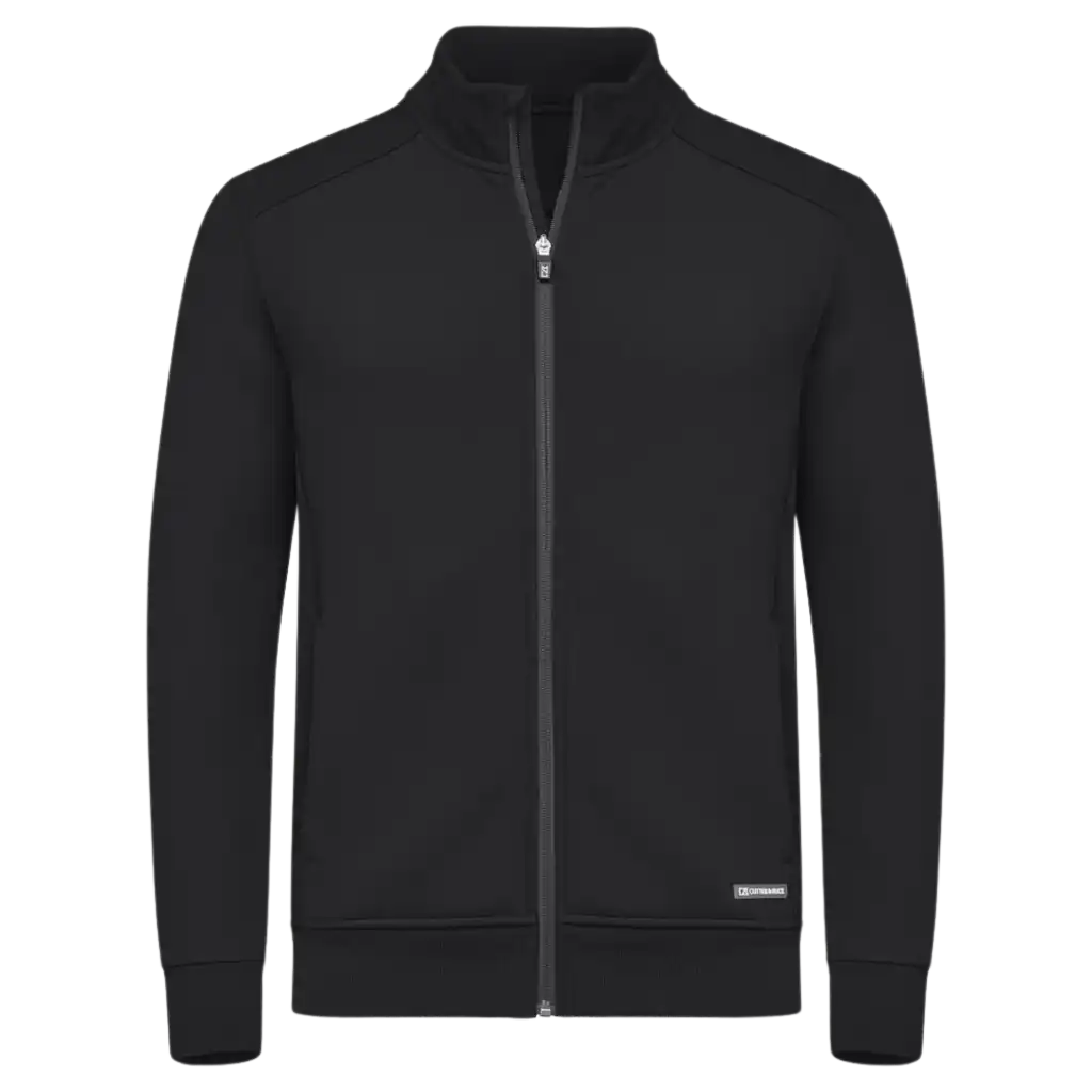 Huppari omalla logolla - Pemberton Cardigan - Musta - Cutter&Buck - 
 ZigiZagi