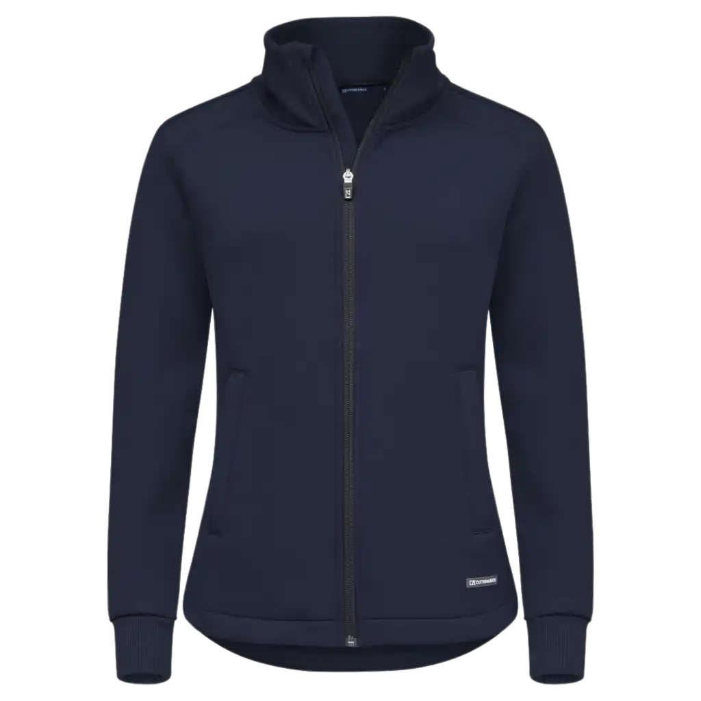 Huppari omalla logolla -  Cardigan tummansininen - Naiset - ZigiZagi