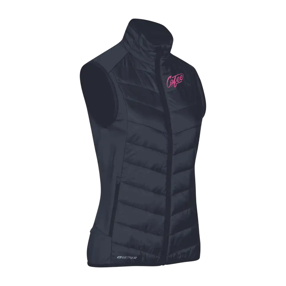 Navy GEYSER Hybrid Vest G11033 liivi omalla logolla – brodeerattu logo rinnassa