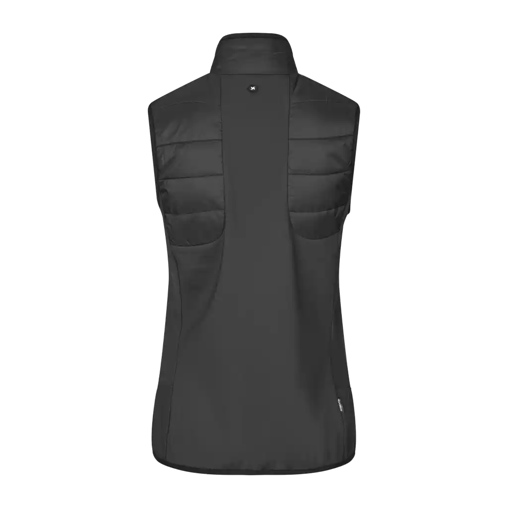 Musta GEYSER Hybrid Vest G11033 liivi omalla logolla – takakuva