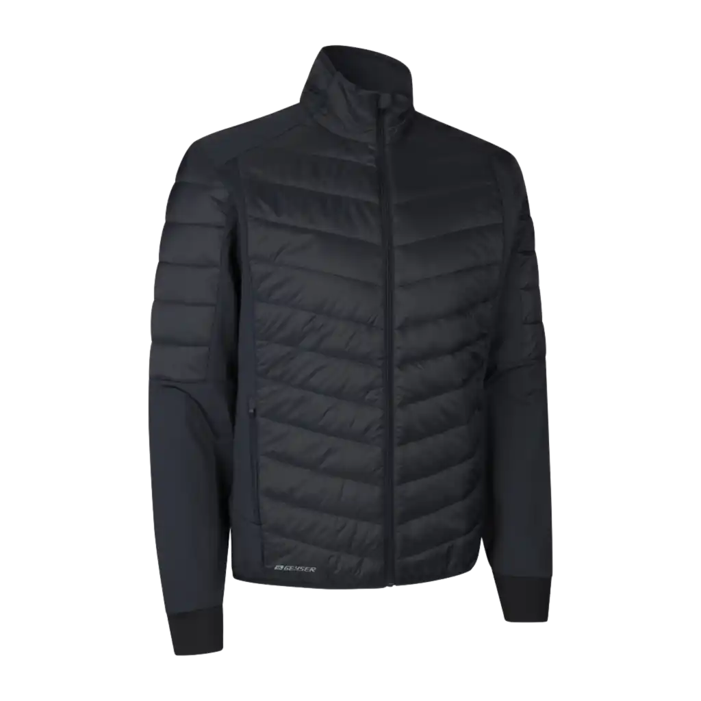 Takki omalla logolla - ID - GEYSER HYBRID Black - ZigiZagi