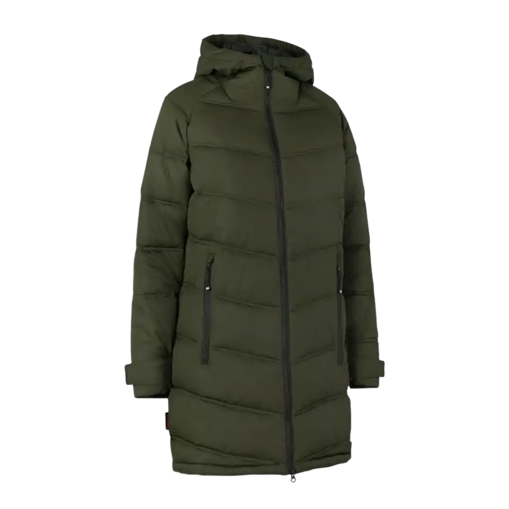 Oliivi GEYSER Winter Jacket naisille omalla logolla (G11070)