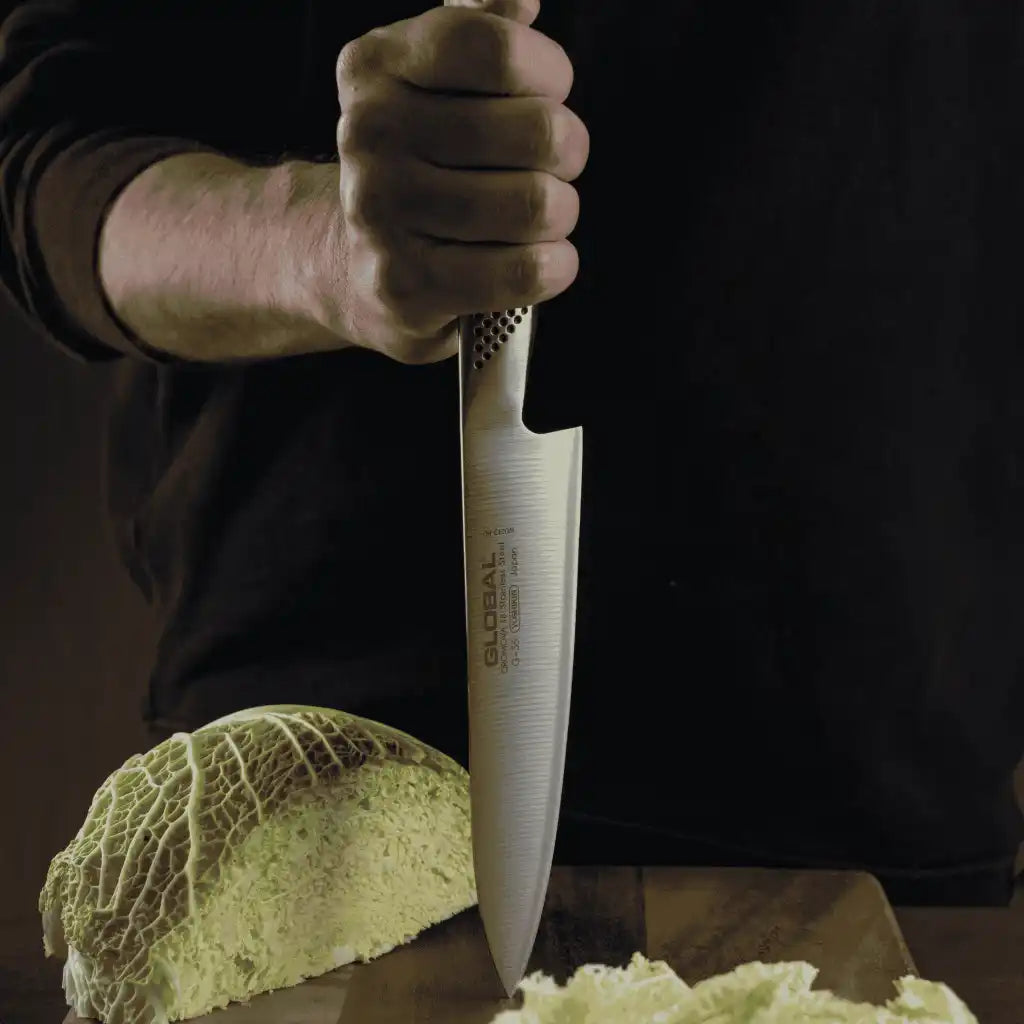 Global G-55 Kokkiveitsi 18cm - PRESTIGE - ARVOLAHJAT