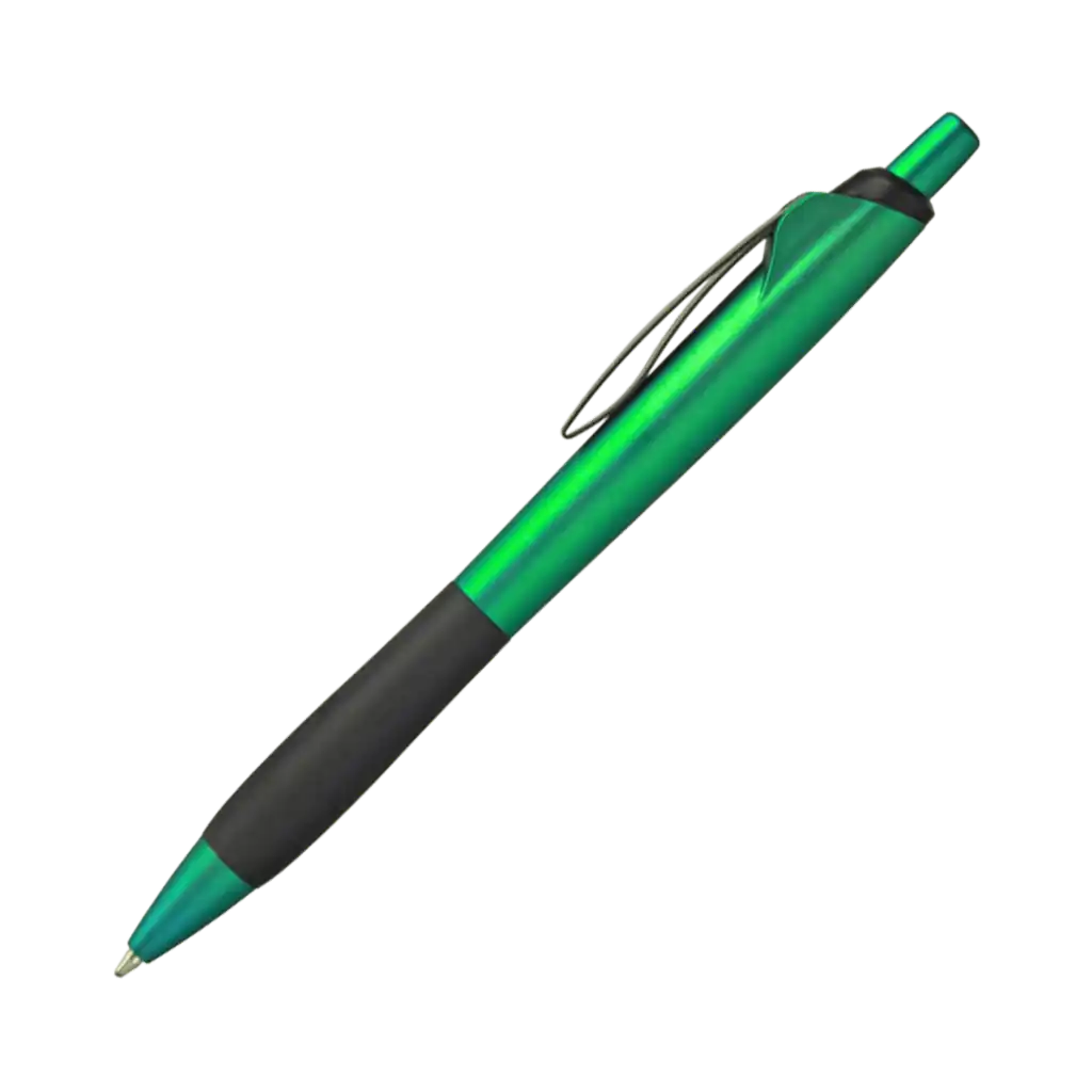 Hercules-mainoskynä omalla logolla – vihreä