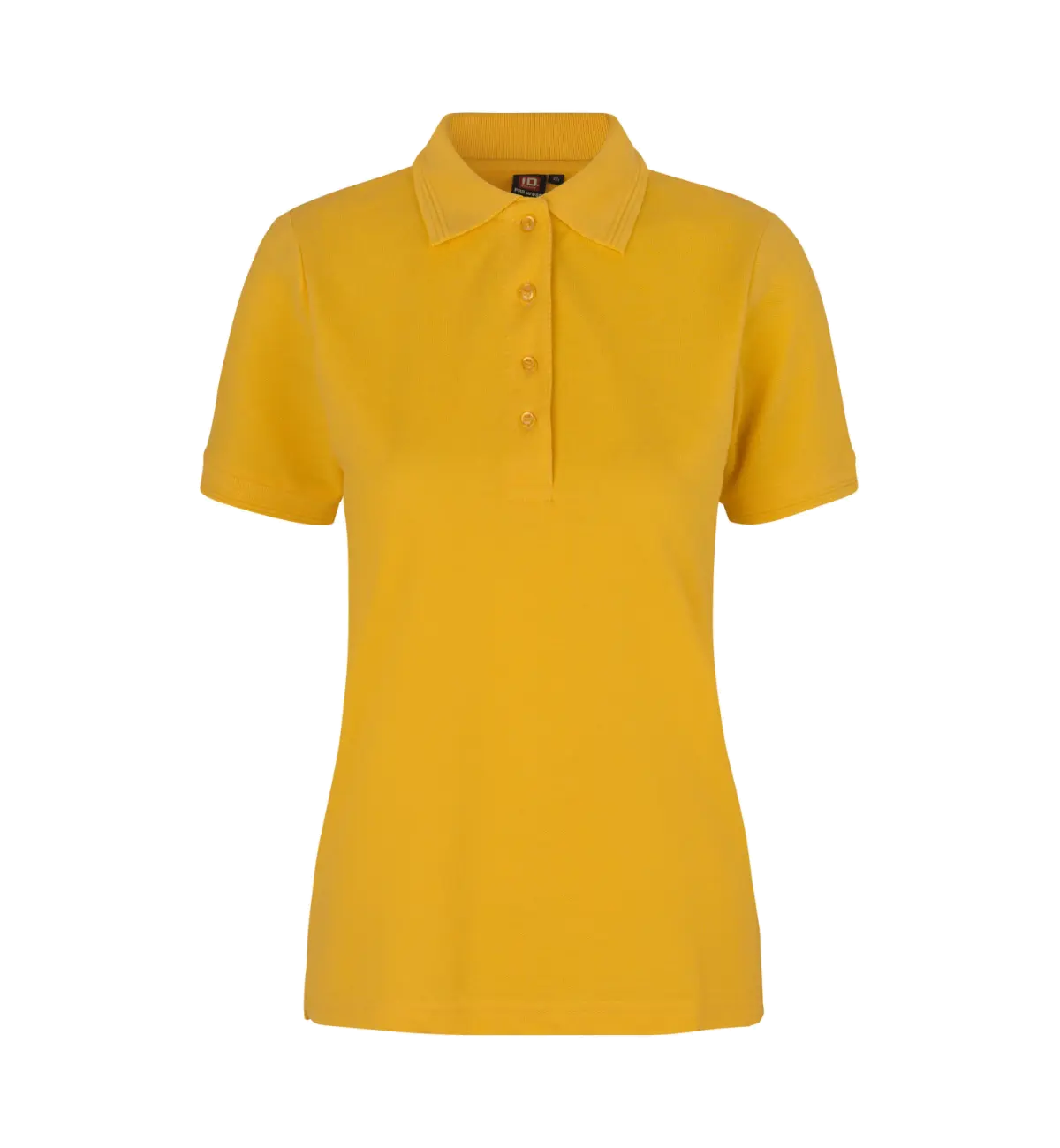 ID PRO Wear 0321 naisten pikeepaita, keltainen, edestä