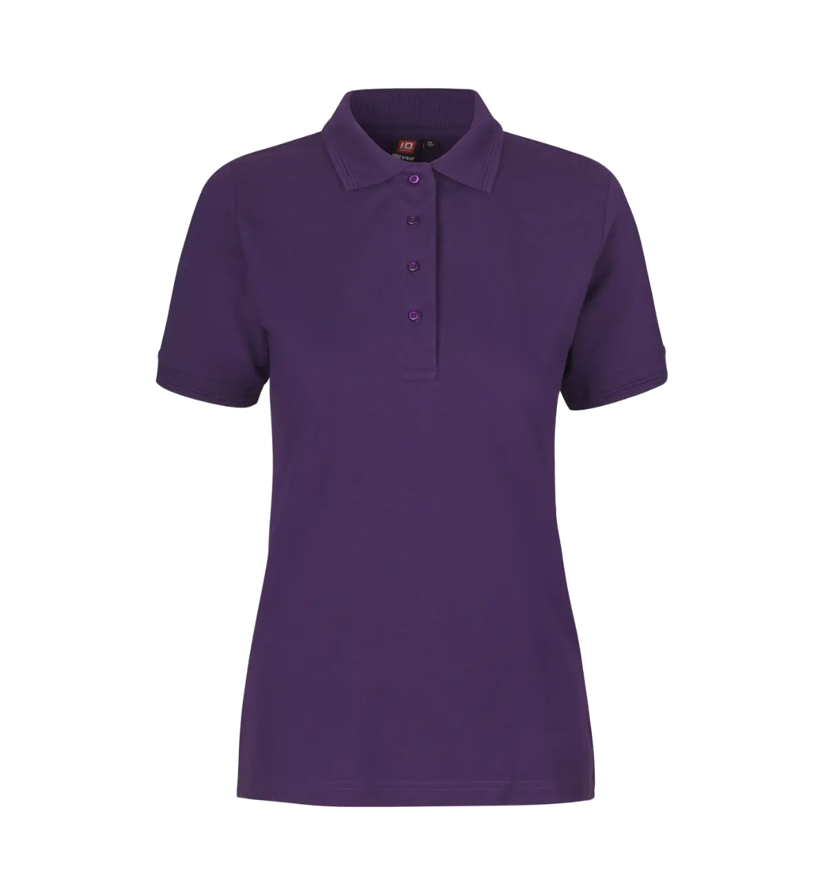ID PRO Wear 0321 naisten pikeepaita, violetti, edestä