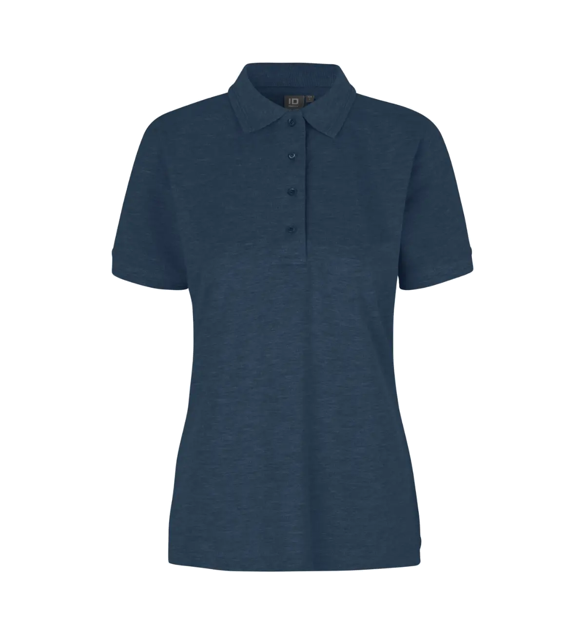 ID PRO Wear 0321 naisten pikeepaita, sinimeleerattu, edestä