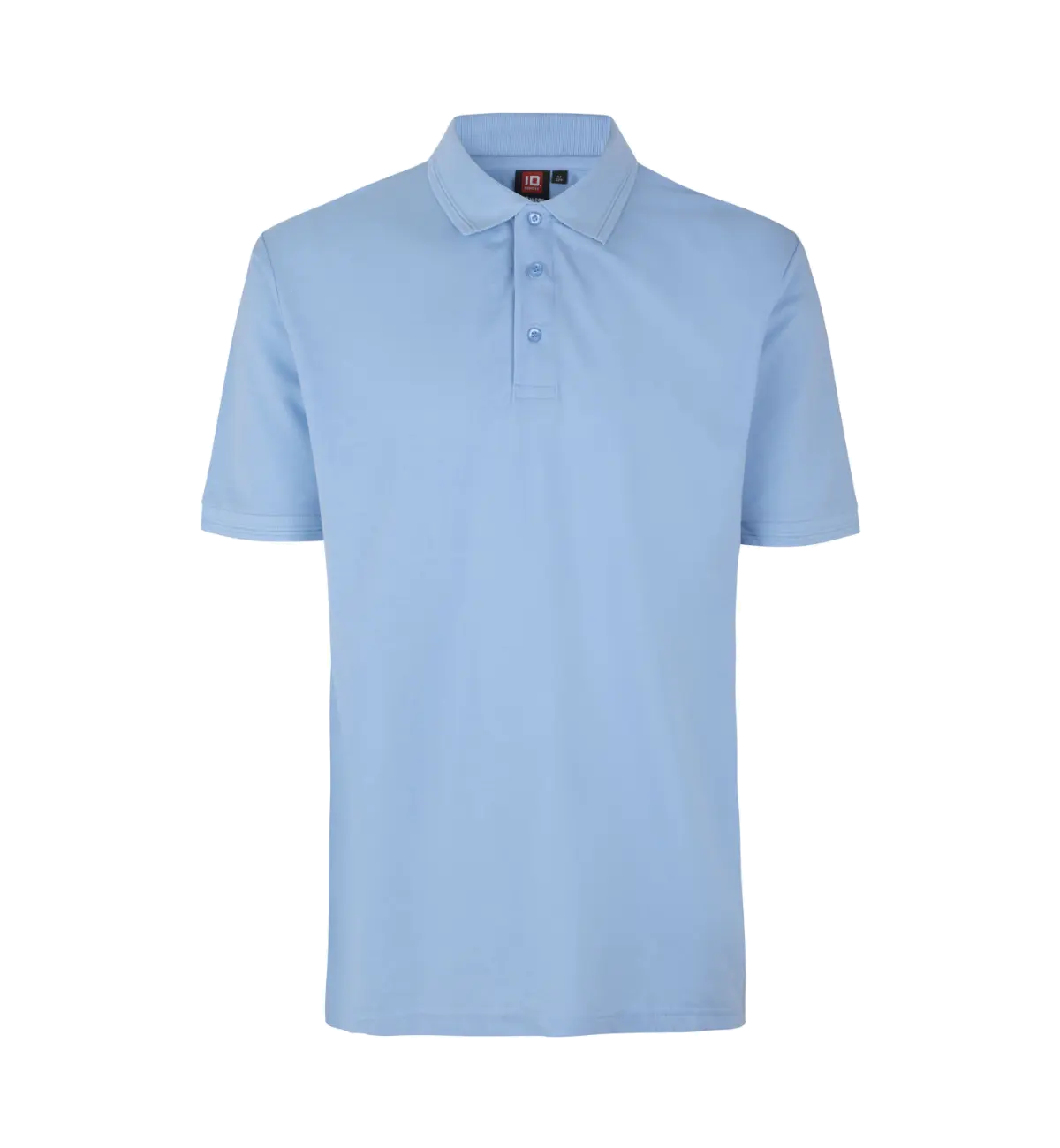 ID PRO Wear 0324 miesten taskuton pikeepaita, vaaleansininen, edestä