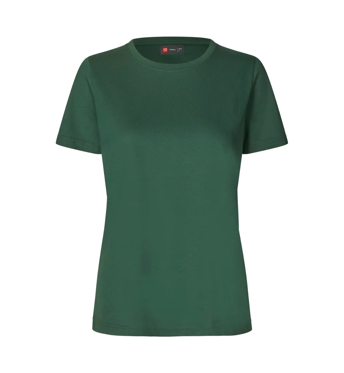 ID PRO Wear Light 0317 naisten T-paita, Bottle green, edestä