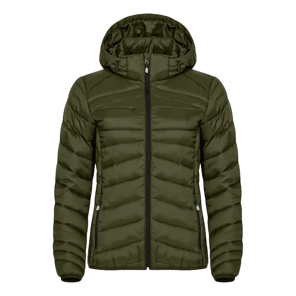 Takki firman logolla - CLIQUE - IDAHO WOMEN Fog Green  - KEVYTTOPPATAKKI - ZigiZagi