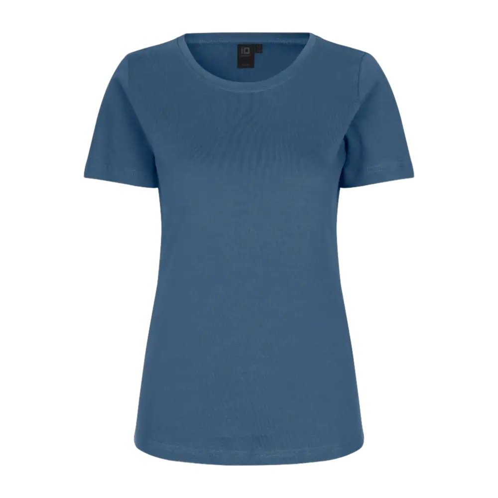 Interlock T-paita naiset-Indigo-ZigiZagi
