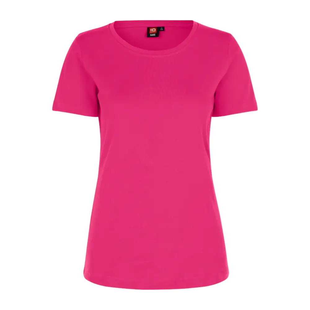 Interlock T-paita naiset-Pink-ZigiZagi