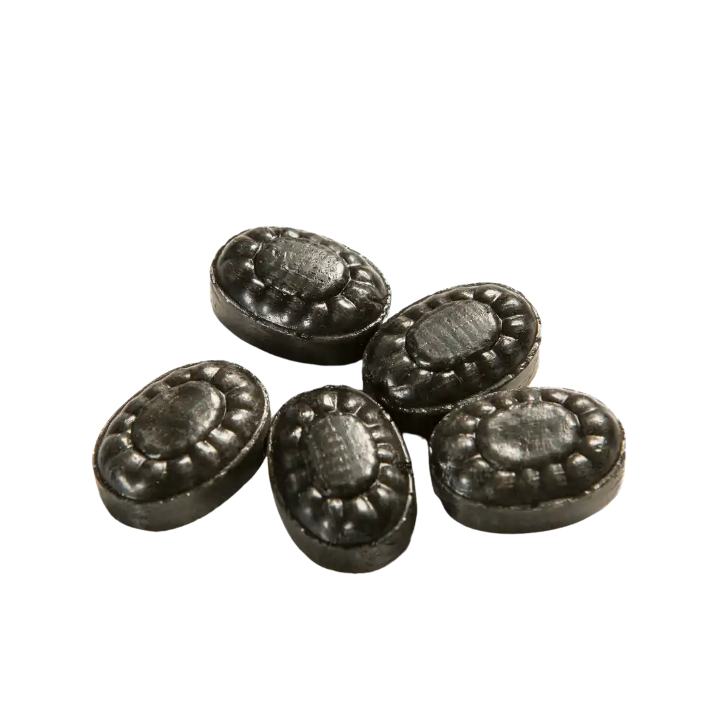 Käärekarkki omalla logolla-POWDER PACKED LIQUORICE (VEGAN)-ZigiZagi