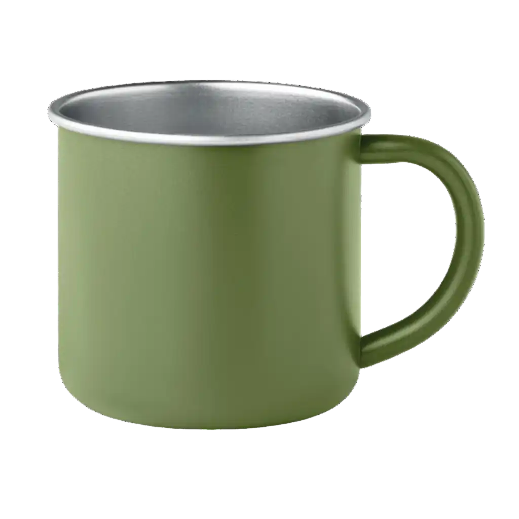 Muki kierrätetystä ruostumattomasta teräksestä alk. 4.95€ - Dark green - KOTI JA HYVINVOINTI