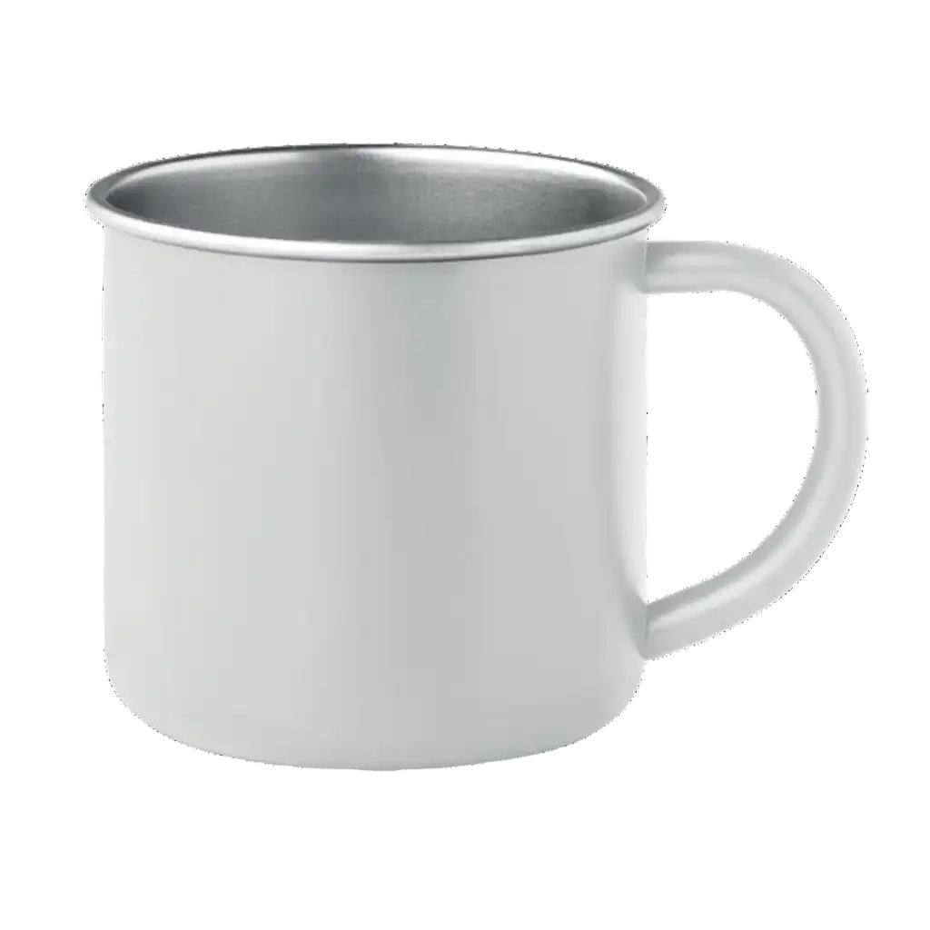 Muki kierrätetystä ruostumattomasta teräksestä alk. 4.95€ - White - KOTI JA HYVINVOINTI