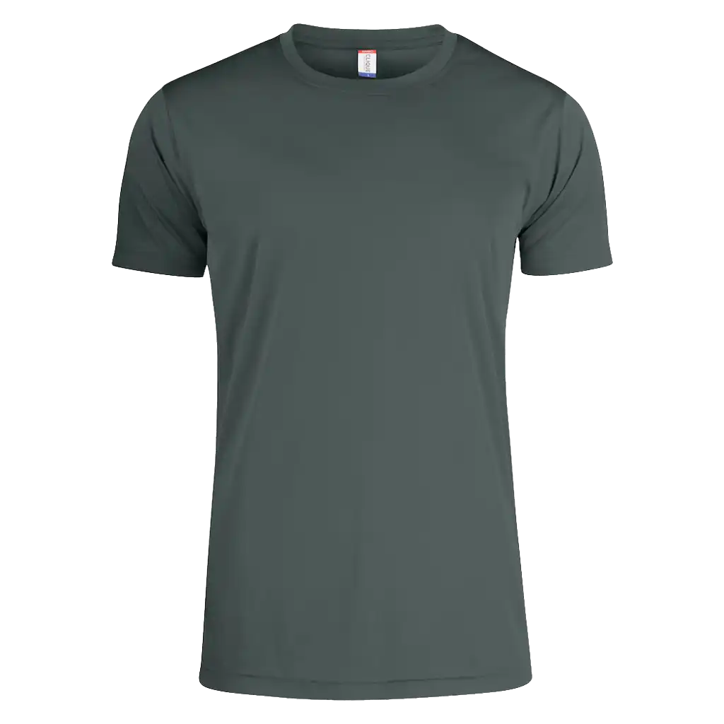 Clique Basic Active-T miesten lyijynharmaa tekninen t-paita – laadukas ja hengittävä paita