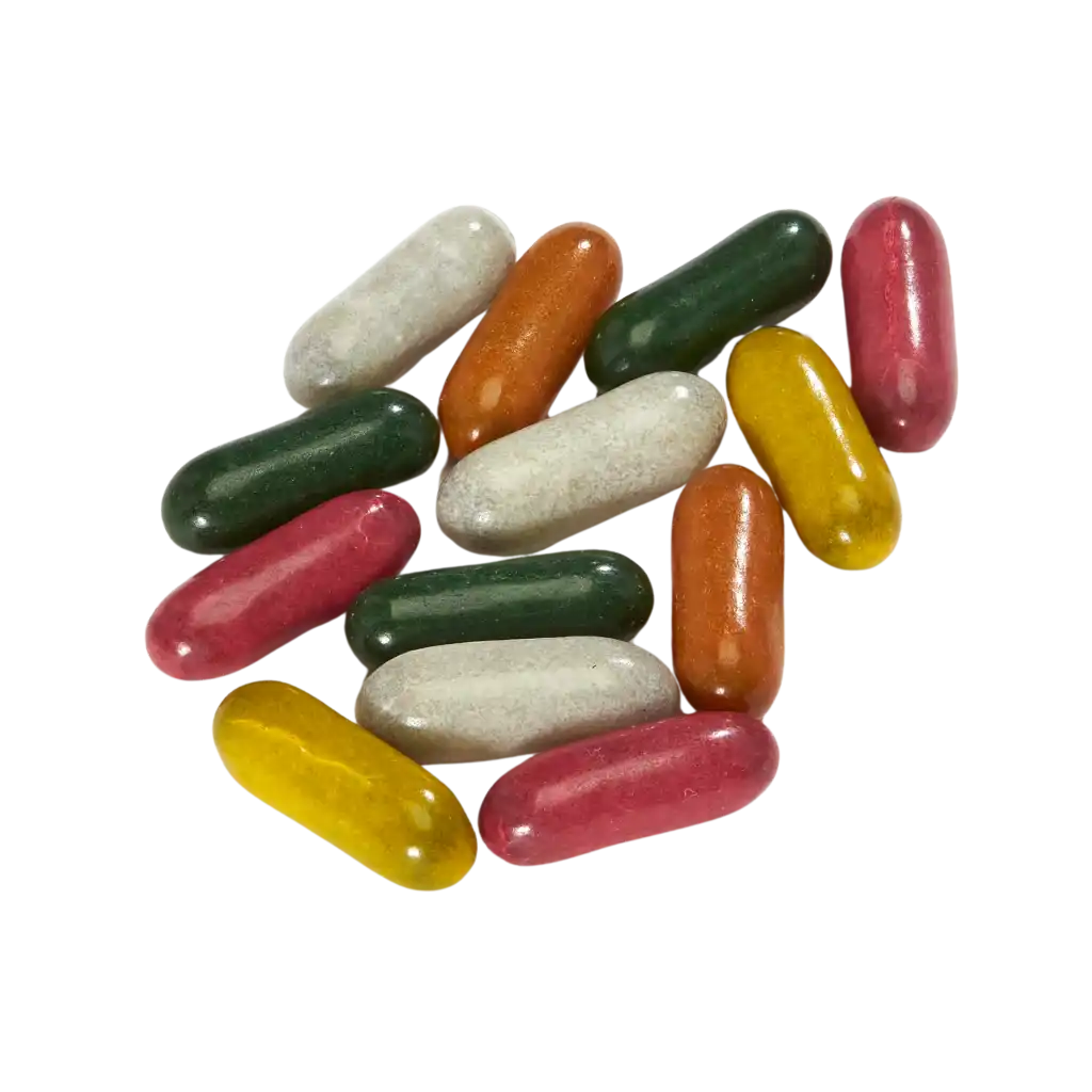 Karkkirasia logolla-LIQUORICE STICK DRAGEE-ZigiZagi