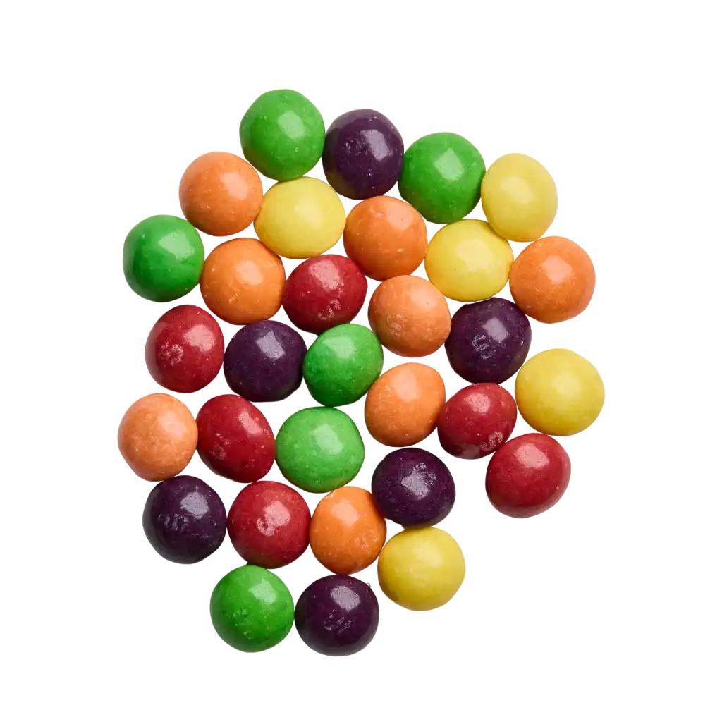 Karkkirasia logolla-SKITTLES FRUIT (VEGAN)-ZigiZagi