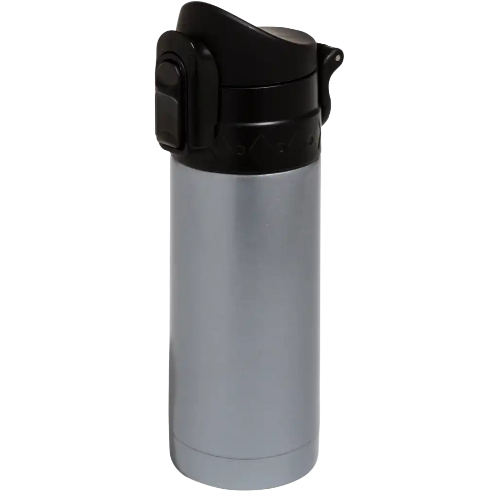 Tummanharmaa Lord Nelson termosmuki (35cl) logolla – moderni henkilöstön joululahja
