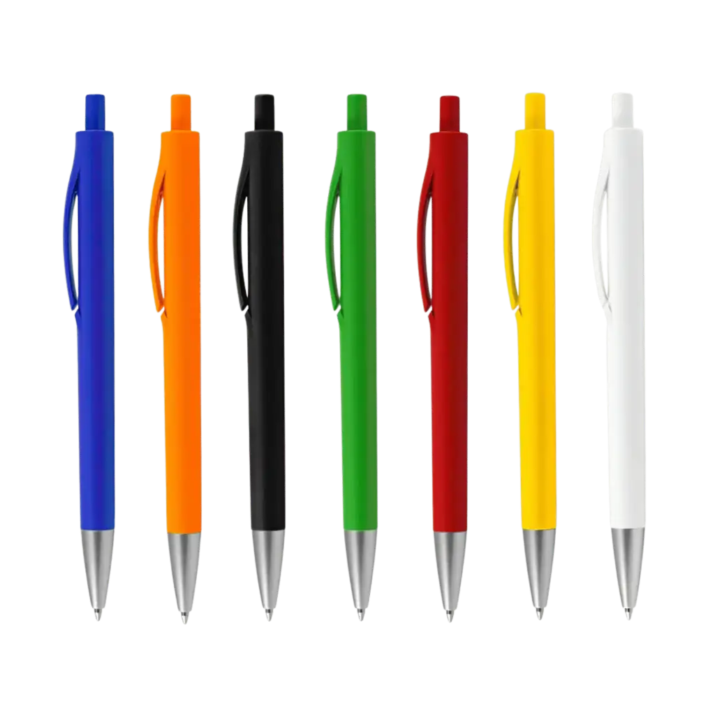 Lynx-mainoskynät omalla logolla – vihreä, punainen, musta, kulta, oranssi, sininen ja valkoinen