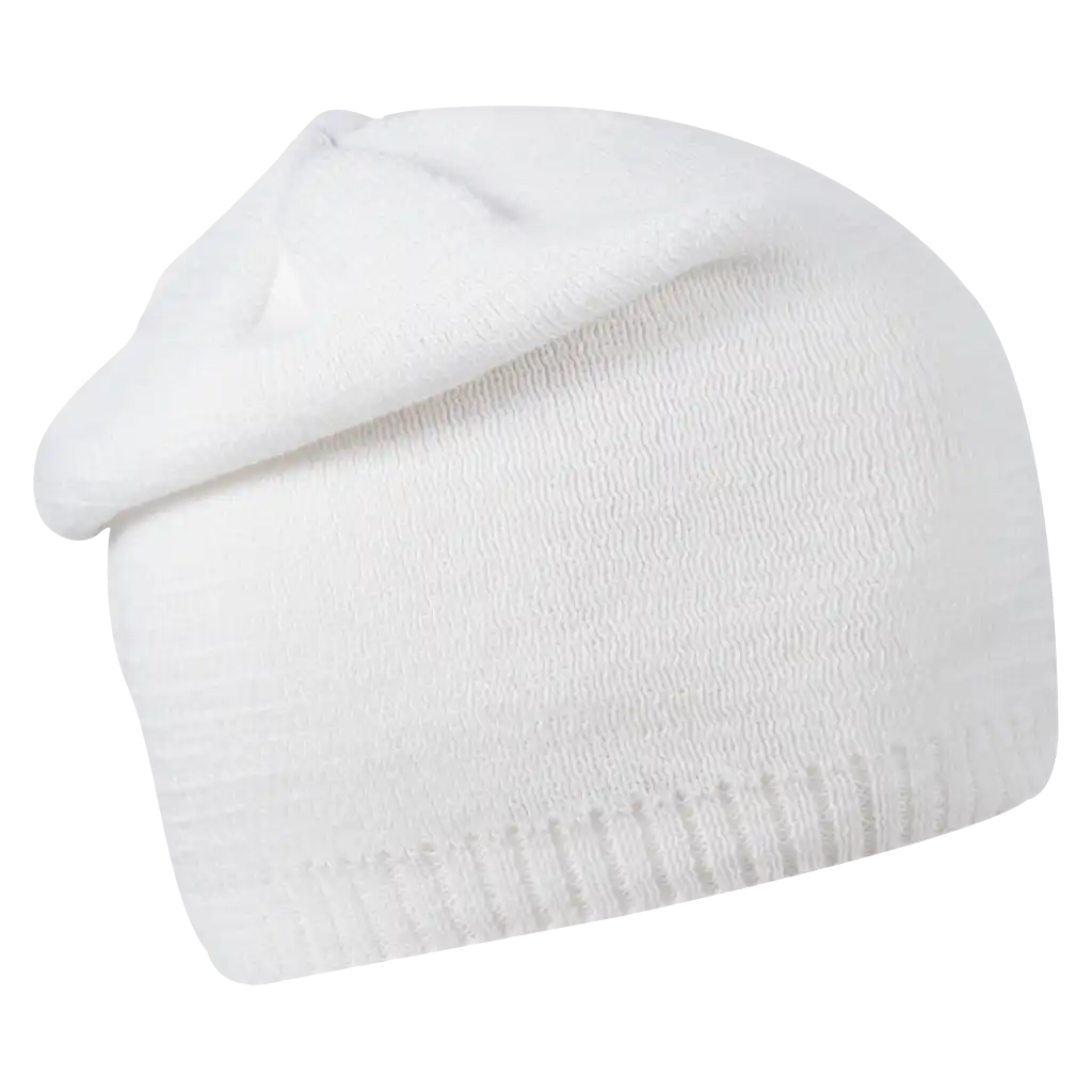 Extended white naisten merinovilla  pipo yrityksen logolla - Valittavissa 4 väriä varastossa mainospipoon - ZigiZagi