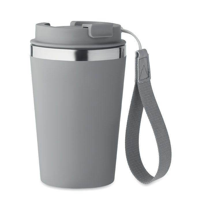 TOPAZ muki 350 ml omalla logolla – Kivenharmaa