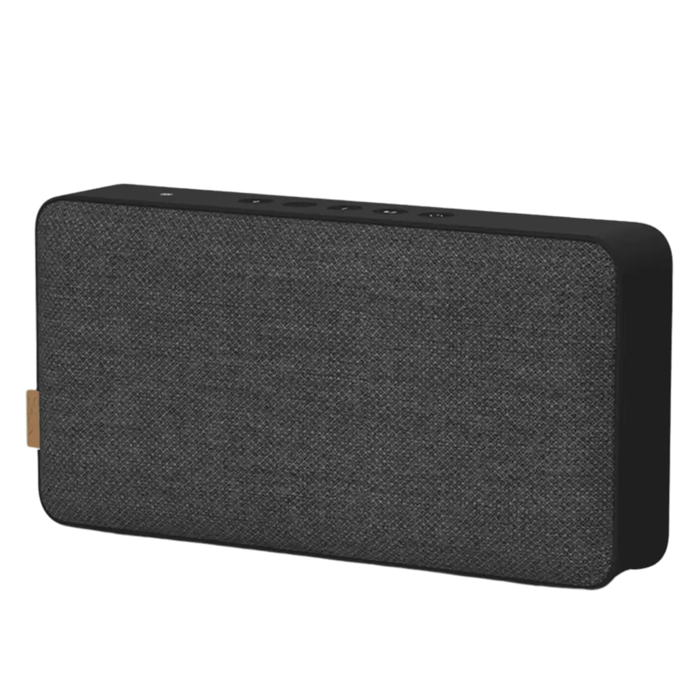 Teräksenharmaa SACKit Move 150 Bluetooth-kaiutin - tyylikäs yrityslahja